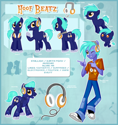 Size: 3060x3250 | Tagged: safe, artist:centchi, oc, oc only, oc:hoof beatz, earth pony, pony, equestria girls, bronycon, bronycon mascots, colt, crystallized, equestria girls-ified, foal, male, ponied up, reference sheet, solo, stallion, younger