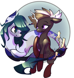 Size: 824x873 | Tagged: dead source, safe, artist:juvialle, oc, oc only, deer, merpony, candle, simple background, transparent background, wax