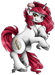 Size: 1280x1762 | Tagged: safe, artist:sk-ree, oc, oc only, pony, unicorn, solo, unshorn fetlocks