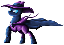 Size: 2000x1415 | Tagged: safe, artist:platinumpegasister, mare do well, clothes, costume, hat, solo