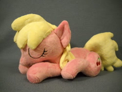 Size: 1024x768 | Tagged: safe, artist:xsjado78, cherry berry, irl, photo, plushie, sleeping, solo