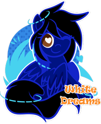 Size: 800x981 | Tagged: safe, artist:xwhitedreamsx, oc, oc only, oc:shadow dash, pegasus, pony, heart, heart eyes, simple background, solo, transparent background, wingding eyes