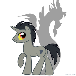 Size: 2000x2000 | Tagged: safe, artist:isa-isa-chan, discord, ponified, pony discord, shadow, solo