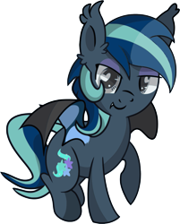 Size: 1163x1444 | Tagged: safe, artist:digimonlover101, oc, oc only, oc:starburst, bat pony, pony, heart eyes, simple background, solo, transparent background, wingding eyes