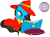 Size: 2276x1692 | Tagged: safe, artist:kaylathehedgehog, derpibooru import, carmen sandiego, ponified, solo