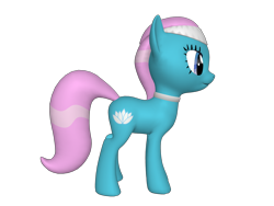 Size: 1200x900 | Tagged: safe, lotus blossom, earth pony, pony, 3d, female, mare, on side, pony creator 3d, ponylumen, solo