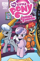 Size: 2063x3131 | Tagged: safe, artist:ponygoddess, idw, apple bloom, diamond tiara, scootaloo, silver spoon, sweetie belle, spoiler:comic, spoiler:comicff16, cameo, cover, cutie mark crusaders, idw advertisement, prancy drew, scooby doo, velma dinkley