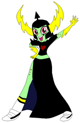 Size: 452x692 | Tagged: safe, artist:dinoboted, equestria girls, crossover, duckery in the comments, equestria girls-ified, lord dominator, wander over yonder