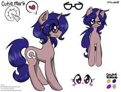 Size: 1088x829 | Tagged: safe, artist:fiji-firefox, oc, oc only, equestria daily, glasses, mascot entry