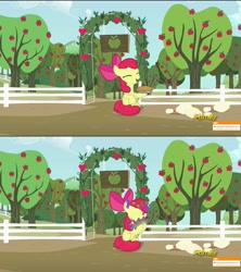 Size: 1920x2160 | Tagged: safe, derpibooru import, screencap, apple bloom, brotherhooves social, pie