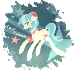 Size: 2362x2362 | Tagged: dead source, safe, artist:petrinox, coco pommel, earth pony, pony, female, mare, solo