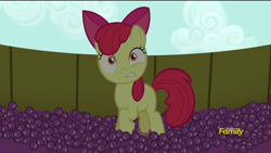 Size: 1920x1080 | Tagged: safe, screencap, apple bloom, brotherhooves social, grape stomping, grapes, impending doom