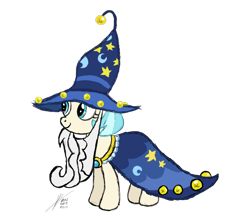 Size: 900x800 | Tagged: safe, artist:nintendoxs, coco pommel, star swirl the bearded, clothes, costume, nightmare night costume, solo