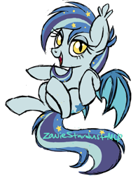 Size: 793x1007 | Tagged: safe, artist:zowiestardust-mlp, oc, oc only, oc:star struck, bat pony, solo