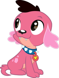 Size: 1000x1317 | Tagged: safe, artist:bubblestormx, edit, spike, dog, equestria girls, alternate color palette, looking up, palette swap, recolor, simple background, solo, spike the dog, steven quartz universe, steven universe, transparent background, vector