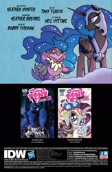 Size: 1604x2466 | Tagged: safe, idw, doran, nightmare moon, spoiler:comic, spoiler:comicfiendshipismagic4, preview