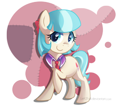 Size: 2541x2248 | Tagged: safe, artist:drawntildawn, coco pommel, earth pony, pony, female, mare, solo