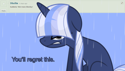 Size: 1250x710 | Tagged: safe, artist:estories, oc, oc only, oc:silverlay, [don't] ask silverlay, rain, simple background, umbra pony, vector, wet mane