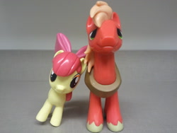 Size: 2560x1920 | Tagged: safe, apple bloom, big macintosh, earth pony, pony, funko, irl, male, photo, siblings, stallion, toy