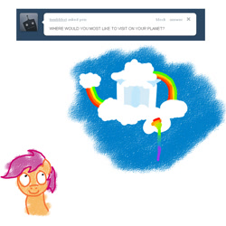 Size: 800x800 | Tagged: safe, derpibooru import, scootaloo, ask, solo, tumblr