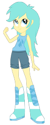 Size: 1439x3572 | Tagged: dead source, safe, artist:derpsgaw, sunshower raindrops, equestria girls, equestria girls-ified, solo