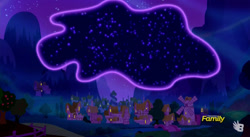 Size: 931x512 | Tagged: safe, screencap, tantabus, do princesses dream of magic sheep, night, ponyville