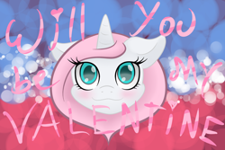Size: 1280x853 | Tagged: safe, artist:multiponi, oc, oc only, oc:cotton candy, solo, valentine's day
