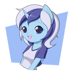 Size: 800x800 | Tagged: safe, artist:jdan-s, minuette, anthro, ambiguous facial structure, solo