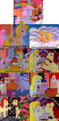 Size: 1314x2665 | Tagged: safe, artist:outofcontext-ponytales, screencap, meadowlark, my little pony tales, cheval, clover, sister of the bride, soccer pony summaries, summary