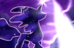 Size: 5100x3300 | Tagged: safe, artist:morroderthefreakyguy, tantabus, do princesses dream of magic sheep, dream, rift, solo