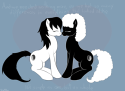 Size: 1492x1087 | Tagged: safe, artist:scouthiro, oc, oc only, earth pony, pony, eyes closed, female, love, message, text