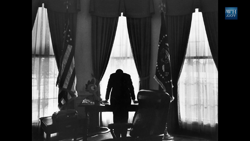 Size: 1920x1080 | Tagged: safe, artist:davca, spike, human, american presidents, irl, irl human, john f. kennedy, meme, monochrome, photo, ponies in real life, president, white house