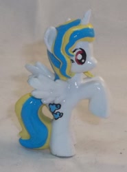 Size: 961x1297 | Tagged: safe, artist:gryphyn-bloodheart, oc, oc only, oc:ocean skye, alicorn, pony, alicorn oc, blind bag, custom, irl, photo, toy