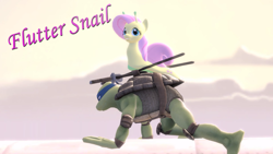 Size: 1920x1080 | Tagged: safe, turtle, 3d, fluttersnail, leonardo, solo, source filmmaker, teenage mutant ninja turtles