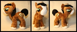 Size: 1600x674 | Tagged: safe, artist:creideiki-se, trouble shoes, irl, photo, plushie