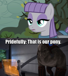 Size: 533x600 | Tagged: safe, maud pie, maud pie (episode), elcor, mass effect, meme, that's my x