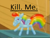 Size: 253x191 | Tagged: safe, derpibooru import, screencap, bloom and gloom, balloon rainbow dash, kill me