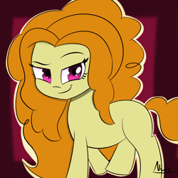 Size: 1280x1280 | Tagged: safe, artist:nuke928, adagio dazzle, pony, equestria girls, rainbow rocks, blank flank, equestria girls ponified, ponified, solo