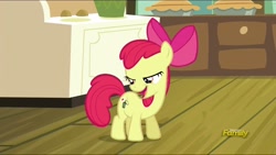 Size: 2880x1624 | Tagged: safe, derpibooru import, screencap, apple bloom, bloom and gloom, solo