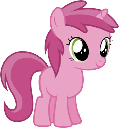 Size: 3200x3443 | Tagged: safe, artist:djdavid98, ruby pinch, pony, brotherhooves social, .ai available, .svg available, blank flank, filly, simple background, solo, transparent background, vector