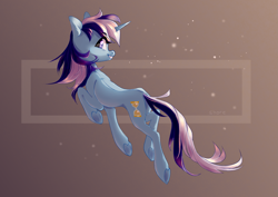 Size: 4093x2894 | Tagged: safe, artist:shore2020, minuette, pony, unicorn, female, looking at you, looking back, looking back at you, mare, smiling, smiling at you, solo, thin, underhoof