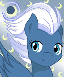 Size: 1280x1536 | Tagged: safe, artist:toughbluff, part of a set, night glider, pegasus, pony, avatar, bust, female, mare, portrait, solo