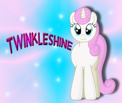 Size: 1955x1655 | Tagged: safe, artist:cyber-murph, twinkleshine, amending fences, adorableshine, cute, looking at you, smiling, solo