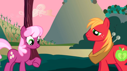 Size: 1280x720 | Tagged: safe, screencap, big macintosh, cheerilee, earth pony, pony, hearts and hooves day (episode), hearts and hooves day, male, stallion