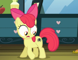 Size: 913x708 | Tagged: safe, edit, apple bloom, apple bloom's cutie mark, command and conquer, emblem, exploitable meme, meme, scrin (faction)