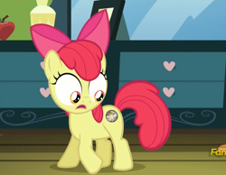 Size: 913x708 | Tagged: safe, edit, apple bloom, apple bloom's cutie mark, command and conquer, emblem, exploitable meme, global defense initiative, meme