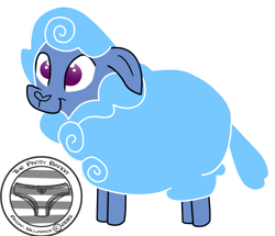 Size: 1159x996 | Tagged: safe, artist:thepantybandit, sheep, :t, cute, floppy ears, looking up, simple background, smiling, solo, tiny ewes, transparent background, vector