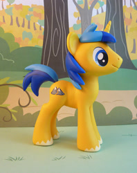 Size: 711x900 | Tagged: safe, artist:krowzivitch, oc, oc only, oc:zenith, pony, unicorn, craft, figurine, irl, photo, sculpture, solo