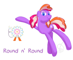 Size: 980x802 | Tagged: safe, artist:faeizumine, g3, cutie mark, round 'n round, solo