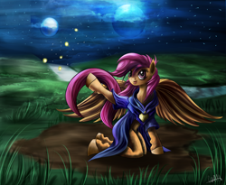 Size: 5500x4500 | Tagged: safe, artist:calebp1716, derpibooru import, scootaloo, absurd resolution, solo